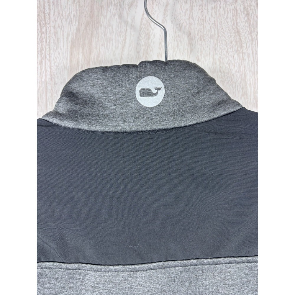 Vineyard Vines Shep Shirt Men's S Gray Fleece 1/4 Zip Preppy Coastal Classic - Picture 5 of 6